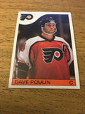 Dave Poulin Flyers 1985-1986 Topps #128