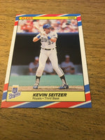 Kevin Seitzer Royals 1988 Fleer Superstars #35
