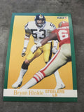 Bryan Hinkle Steelers 1991 Fleer #160