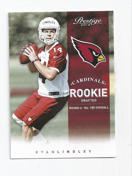 Ryan Lindley Cardinals 2012 Prestige Rookie #234