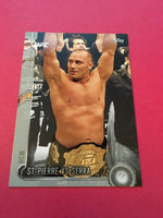 St-Pierre Vs. Serra UFC 2015 Topps Chronicles Silver#45