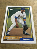 Gary Sheffield Brewers 1992 Topps #695