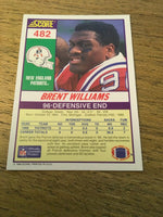 Brent Williams Patriots 1990 Score #482