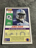 James Dixon Cowboys 1990 Score #119
