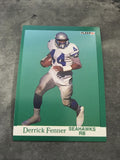 Derrick Fenner Seahawks 1991 Fleer #186