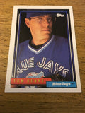 Tom Henke Blue Jays 1992 Topps #451