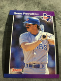 Geno Petralli Rangers 1989 Donruss #343