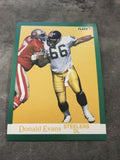 Donald Evans Steelers 1991 Fleer #158