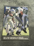 Heath Sherman Eagles 1991 Fleer Ultra #234