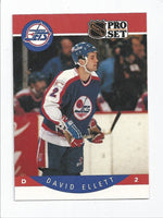 David Ellett Jets 1990-1991 Pro Set #326