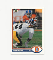 Mark Jackson Broncos 1991 Upper Deck #382