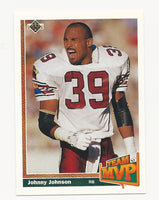 Johnny Johnson Cardinals 1991 Upper Deck Team MVP #472