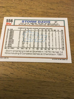 Storm Davis Royals 1992 Topps #556