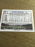 Alvaro Espinoza Yankees 1992 Topps #243