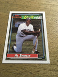 Al Shirley Mets 1992 Topps Rookie #306