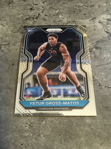 Yetur Gross-Matos Panthers 2020 Panini Prizm Rookie #366