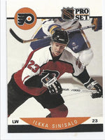 Ilkka Sinisalo Flyers 1990-1991 Pro Set #223