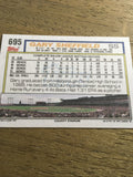 Gary Sheffield Brewers 1992 Topps #695