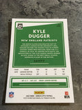 Kyle Dugger Patriots 2020 Panini Donruss Optic Rookie #140