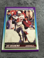 Vai Sikahema Cardinals 1990 Score #136