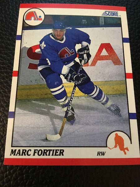 Marc Fortier Nordiques 1990-1991 Score #78