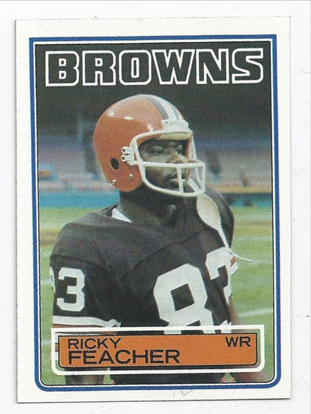 Ricky Feacher Browns 1983 Topps #250