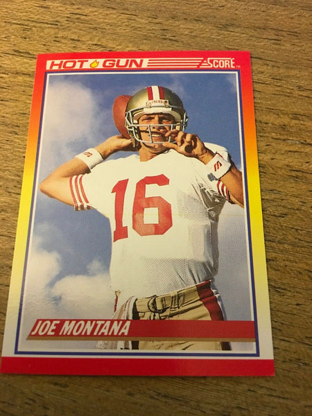 Joe Montana 49ers 1990 Score Hot Gun #311