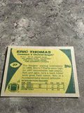 Eric Thomas Bengals 1989 Topps #37