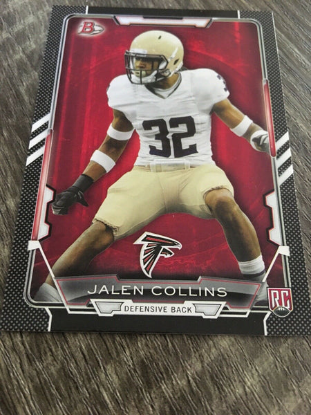 Jalen Collins Falcons 2015 Bowman Black Rookie #74