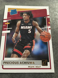 Precious Achiuwa Heat 2020-2021 Donruss Rookie #235