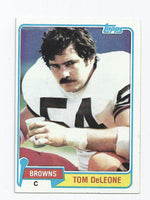 Tom DeLeone Browns 1981 Topps #279