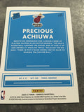 Precious Achiuwa Heat 2020-2021 Donruss Rookie #235