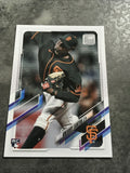 Gregory Santos Giants 2021 Topps Update Rookie #US280
