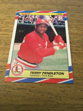 Terry Pendleton Cardinals 1988 Fleer Superstars #27