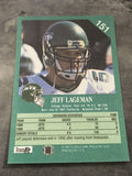 Jeff Lageman Jets 1991 Fleer #151