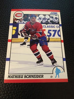 Mathieu Schneider Canadiens 1990-1991 Score #127