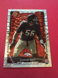 Shane Ray Broncos 2015 Bowman Rainbow Silver Ice Rookie #70