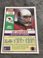 Vai Sikahema Cardinals 1990 Score #136