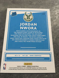 Jordan Nwora Bucks 2020-2021 Donruss Rookie #220