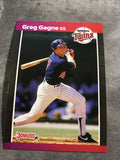 Greg Gagne Twins 1989 Donruss #318