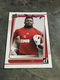 Javian Hawkins Falcons 2021 Panini Donruss Rated Rookie Portrait #294