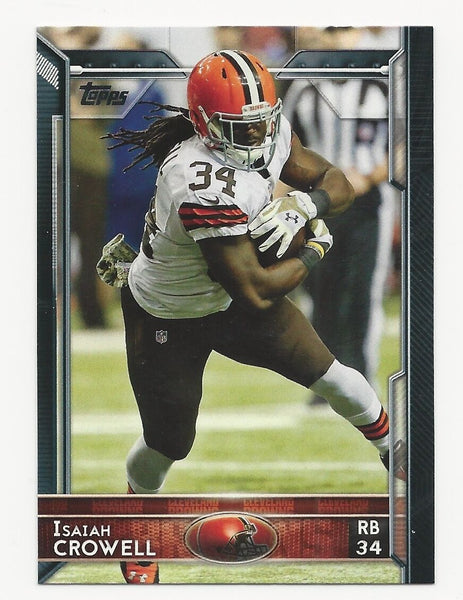 Isaiah Crowell Browns 2015 Topps #74