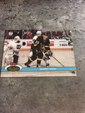 Garry Valk Canucks 1991-92 Topps Stadium Club #318