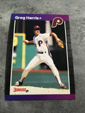 Greg Harris Phillies 1989 Donruss #548