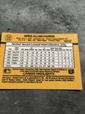 Greg Harris Phillies 1989 Donruss #548