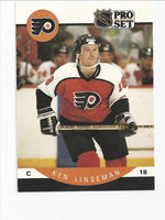 Ken Linseman Flyers 1990-1991 Pro Set #219