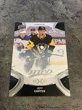 Jeff Carter Penguins 2021-22 Upper Deck MVP Silver Script #52
