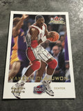 Hakeem Olajuwon Rockets 2000-2001 Fleer Focus #30
