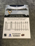Jeff Carter Penguins 2021-22 Upper Deck MVP Silver Script #52