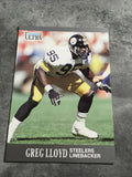 Greg Lloyd Steelers 1991 Fleer Ultra #114